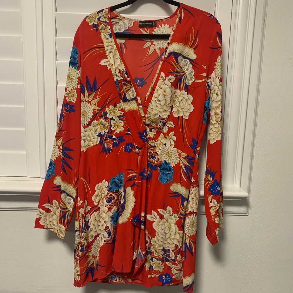 Floral Kimono Dress